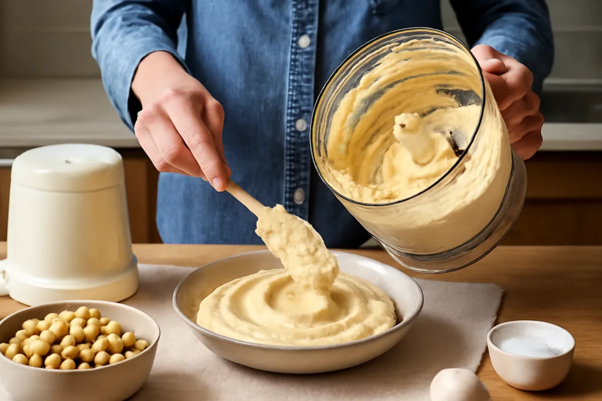 Ricetta hummus di ceci: il passaggio chiave che lo rende super cremoso