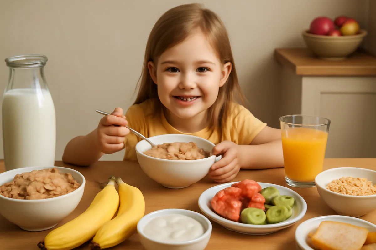 Quali sono i migliori ingredienti per la colazione dei bambini? Idee nutrienti e facili da preparare
