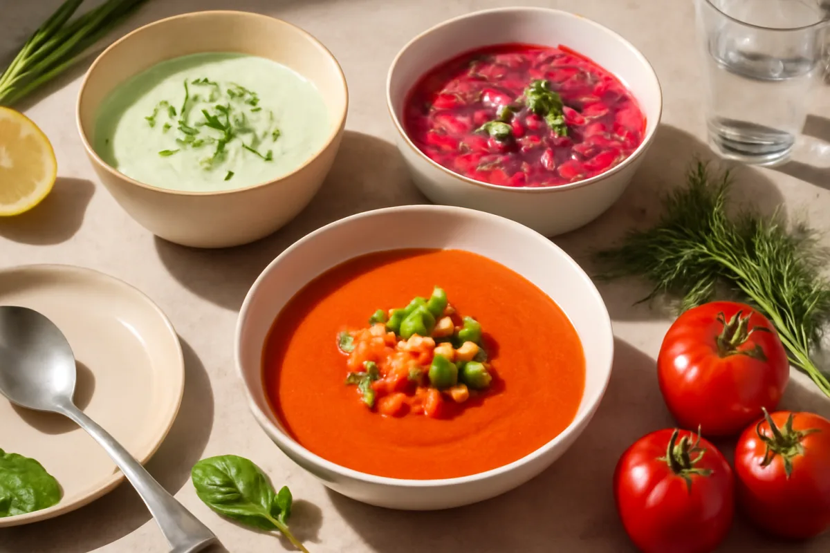 Zuppe estive: le ricette fresche e light che fanno bene con il caldo