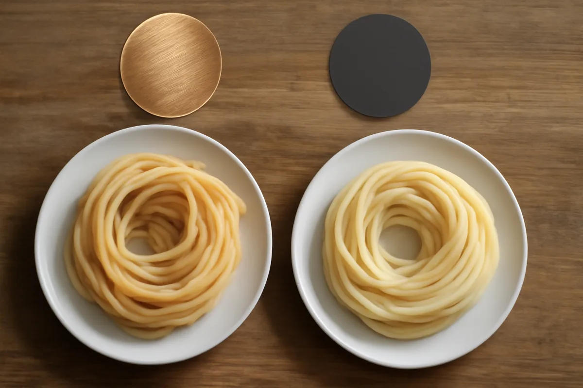 Che differenza c’è tra pasta trafilata al bronzo e teflon? Impatto su gusto e consistenza