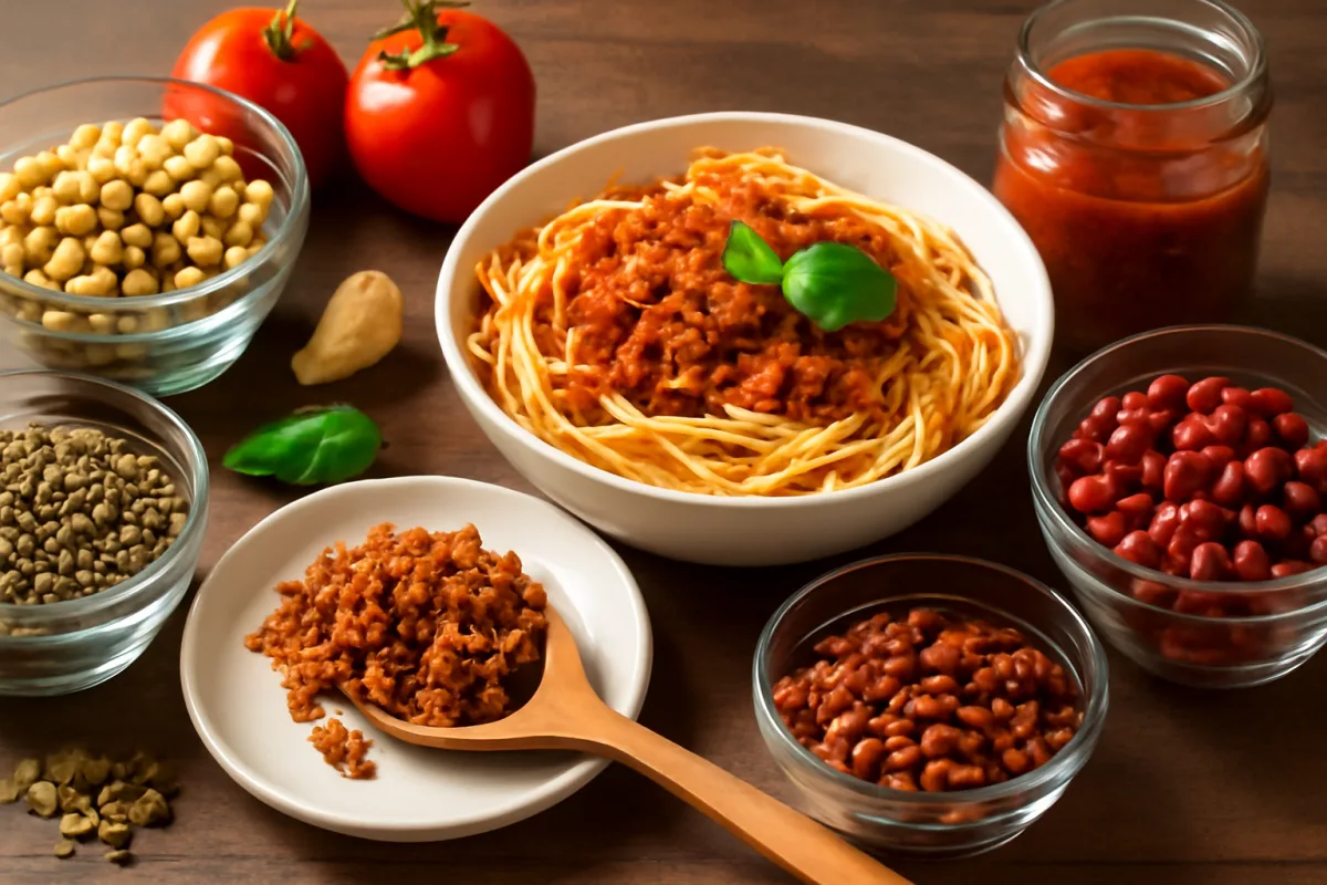 Sostituire la carne nei sughi: legumi e ingredienti che sorprendono per sapore