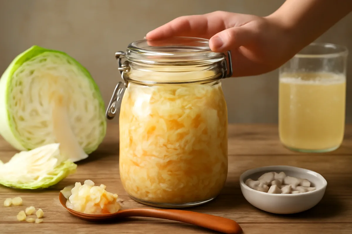 Crauti fatti in casa: la fermentazione naturale e i benefici per l’organismo