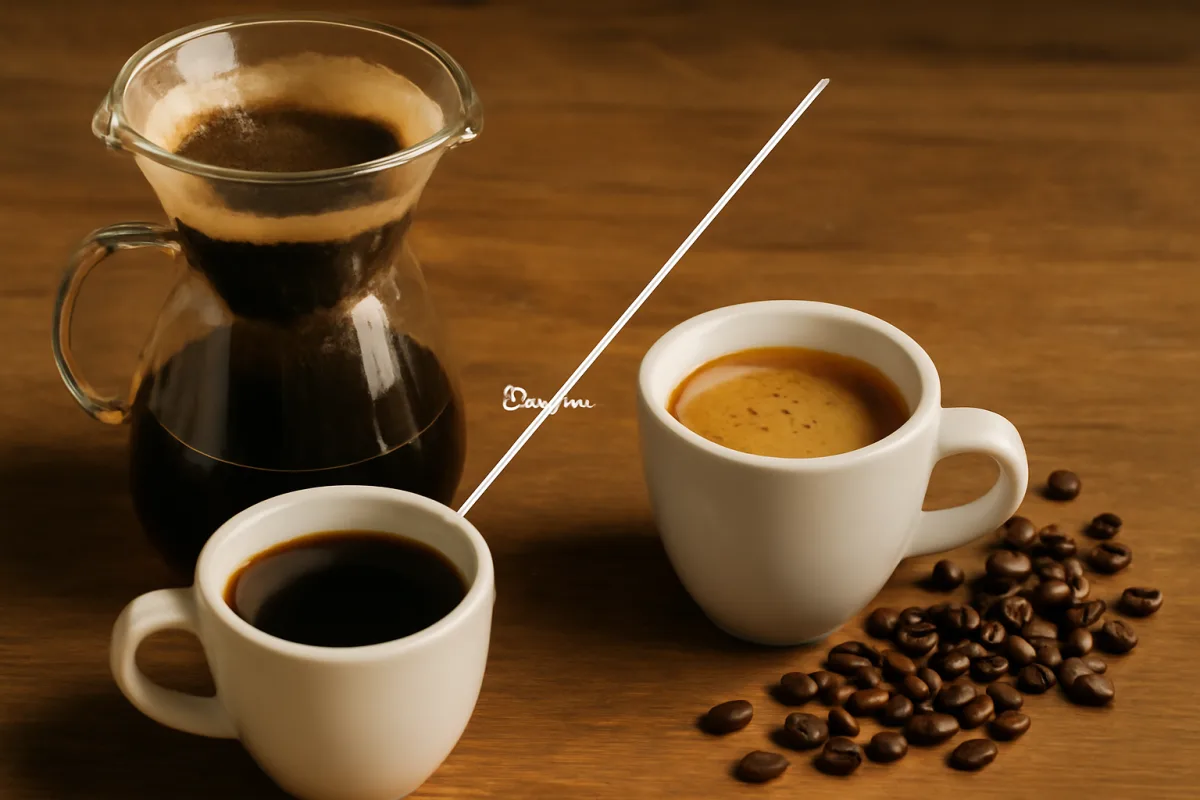 Caffè filtro o espresso? Come cambia aroma e concentrazione di caffeina