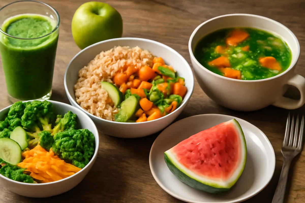 Detox naturale con frutta e verdura: menù giornaliero testato da nutrizionisti